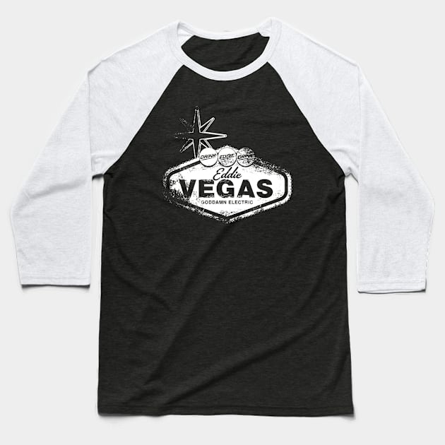 Eddie Vegas "GD" Electric Baseball T-Shirt by Eddie_Vegas